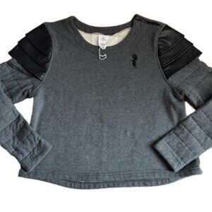 Disney Pixar Incredibles, Edna Mode, Charcoal and Cream Sweatshirt, M